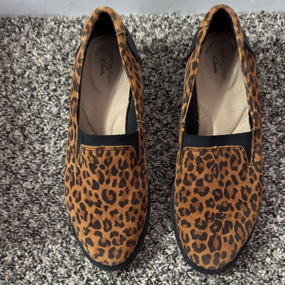 Clarks Women's Animal Print Loafers